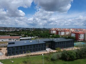 Aerial view IB Diploma Building Saint Dominic's International School