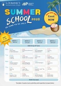 Summer School 2026 ages 7 to 12